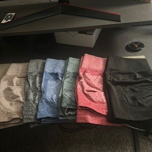 Coral Athletic Shorts with Comfortable Fit and Versatile Style